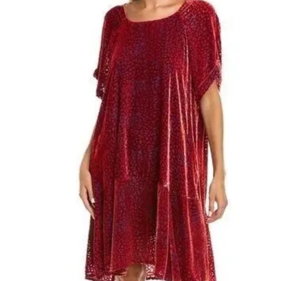 Johnny Was Doris silk blend burnout velvet dress NWT - Picture 6 of 15
